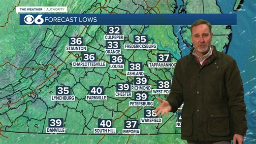 Zach's Monday evening wx update