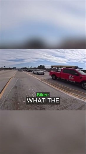 Driver Gets Instant Karma 😠 #biker
