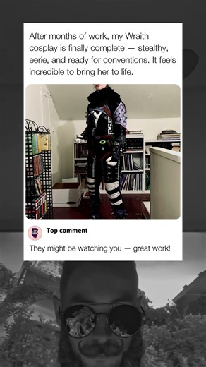 Wraith Cosplay Finished!