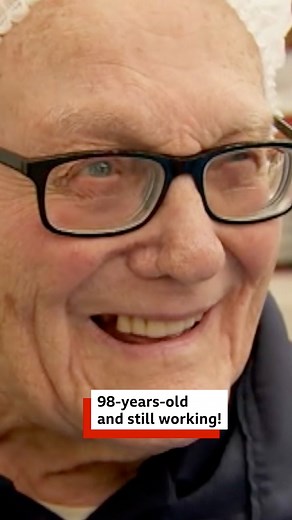 1.2M views · 21K reactions | Can you imagine still working at the age of 98?  For many people, retirement starts in their sixties, but not for Ivor! He says he'd much prefer to be at work than sat at home "doing nothing". . . . . #leicester #leicestershire #retirement | BBC Leicester | Facebook