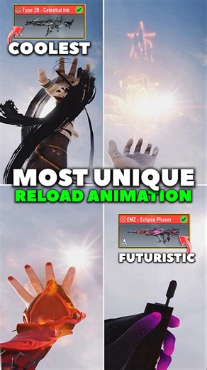 Most Unique Reload animations in CODM pt.3