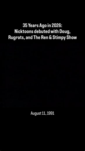 Nostalgic Summer on Instagram: "The Nicktoons brand of original cartoons launched on August 11, 1991 with series specials Doug, Rugrats, and The Ren & Stimpy Show. The shows first appeared as a programming block, and much later in 2002 Nicktoons TV was established as its own television channel. Nicktoons marked the start of Nickelodeon’s original animation. #nostalgia #cartoons #rugrats #90skid"