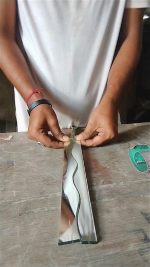 4mm mirror glass cutting #4mm #mirror #glasscutting #ytshorts #viralvideo