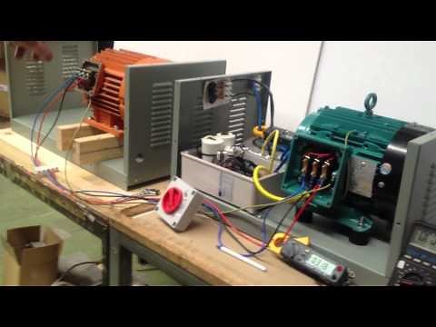 Single to three phase converter create 415V 3 phase power from 240V single phase