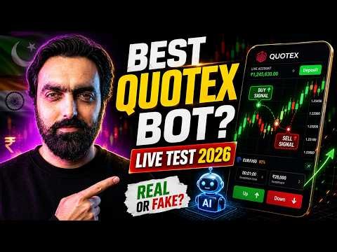 Best Quotex Signals Bot 2026? AI Trading Signal Generator Live Test