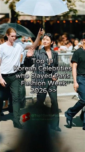 Korean Celebrities Slaying at Paris fashion week #kpop #parisfashionweek #shortsviral