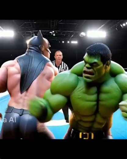 Hulk VS Batman #viral#video#