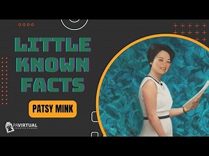 Little Known Facts About Patsy Mink, The Woman Behind Title IX
