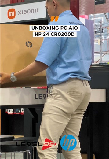 UNBOXING PC AIO HP 24-CR0200D SPESIFIKASI : Processor : i3-1315U RAM : 8Gb DDR4 SSD : 512Gb LAYAR : 23,8” KELENGKAPAN : WINDOWS 11 & OHS GARANSI RESMI 1Th COMBO KEYBOARD & MOUSE #hpindonesia #laptopmalang #laptopmurah #tokolaptop #level99