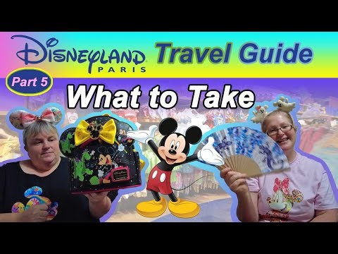 Packing Tips for DISNEYLAND PARIS! Don't forget to pack these for your trip!