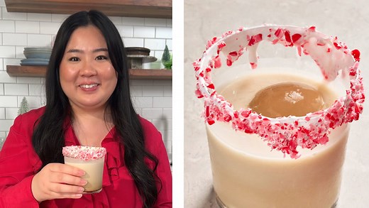 Peppermint white Russian recipe