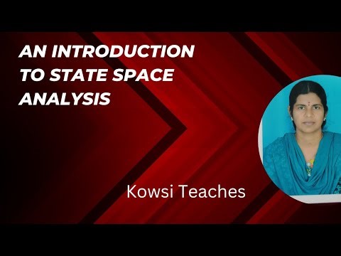 An introduction to State Space Analysis