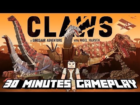 Minecraft CLAWS 30 Minutes Gameplay Walktrough | Minecraft Marketplace Map
