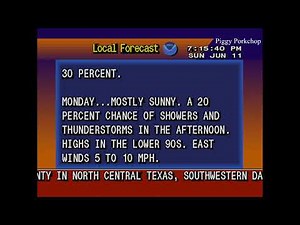 EAS Dallas AMBER Alert Activation From WBAP-AM (With Siren/EAS)