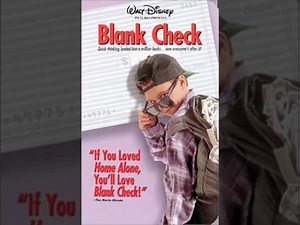 Opening to Blank Check 1994 VHS