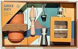 Modern Sprout Cocktail Infused Bundle - Seed Starter Grow Kit, Indoor Garden Accessories, Organic