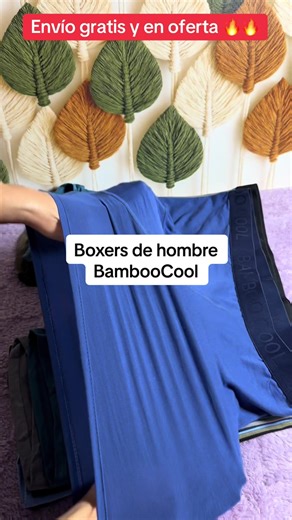 Boxers de hombre BambooCool – Paquete de 4 o 7, Súper Confort , excelente calidad . #boxer #tiktokshopblackfriday #tiktokshopcreatorpicks #tiktokshopcybermonday #parati