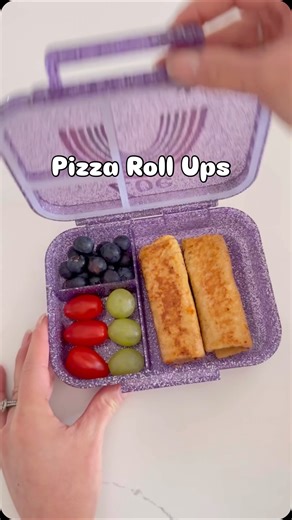Alison Said ♥️ Lunchbox Mum | Melbourne on Instagram: "PIZZA ROLL UPS ✨ These easy pizza roll ups got a big thumbs up from my kids 👍 They are lunchbox friendly, easy to make, and such a good way to add a little extra protein thanks to the egg coating. Crispy on the outside, cheesy on the inside, and always a hit here. Featuring our Mini Lunchboxes in Purple Sparkle and Teal Sparkle 💜💚 Want the full recipe? Comment PIZZA and I’ll send you the link 🍕 www.mummadeyum.com #lunchbox #recipe #pizza