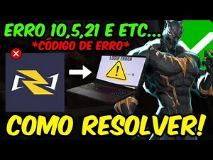 Como Resolver Erro 10, Erro 5 e Erro 21 do Marvel Rivals - Marvel Rivals Código de Erro!