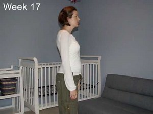 Jennifer's first Pregnancy - Time Lapse