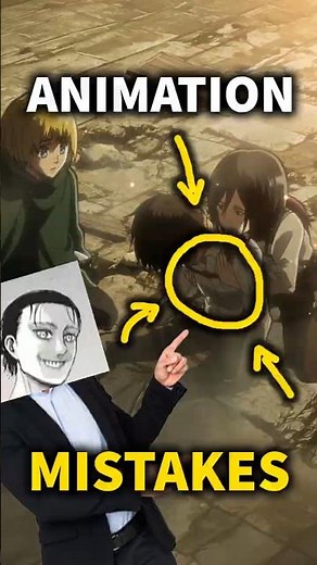 Attack on Titan Animation Mistakes