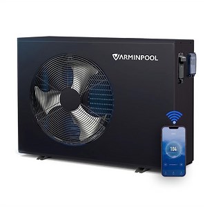 Varminpool Pool Heat Pump 40000 BTU Electric for 13000 Gallon Above Ground Pools with WiFi Remote Control - Walmart.com