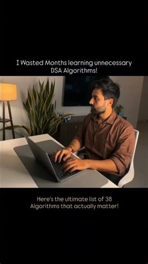 Ultimate list of 38 DSA algorithm that actual matter!