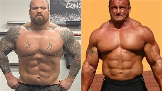 Eddie Hall announces next fight with strongman rivals weighing combined 44 stone