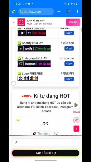 Sharing how to copy the alphabet and special characters #freefire #kituhay