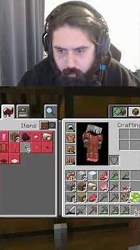 ASMR Minecraft Inventory Cleanup (So Satisfying) #asmr