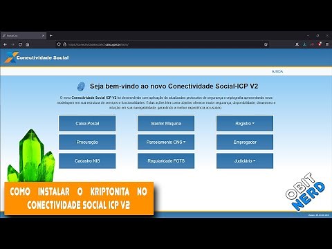 Conectividade Social ICP V2 Como instalar o Kriptonita