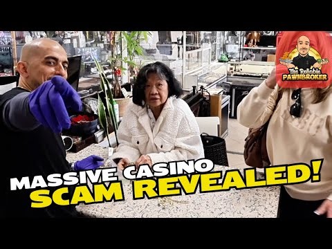 MASSIVE CASINO SCAM REVEALED WITH FAKE JEWELRY, GUCCI BAG, & WINNING OVER A COMPETITOR'S CLIENT!
