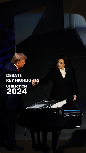 From heated exchanges on abortion rights to strong stances on international conflicts like Israel-Hamas and Russia-Ukraine, we've got it all covered in just 60 seconds! #DebateHighlights #TrumpVsKamala #PoliticalDebate #2024Elections | India Today