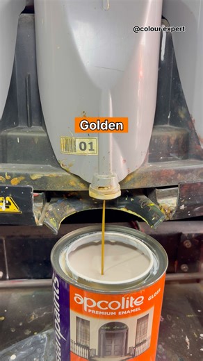 Oil paint mixing || Asianpaint #asmr #shorts #colourexpert