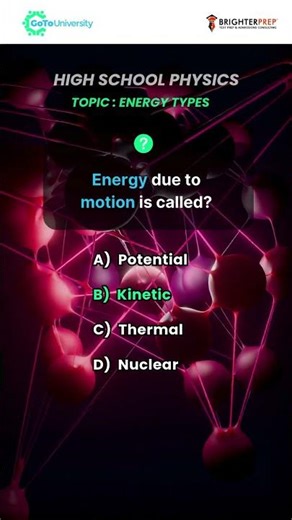 High School Physics Quiz for 2026 Physics Exams | Gotouniversity