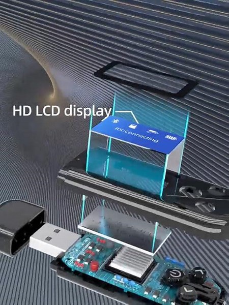 Bluetooth 5.0 Transmitter Receiver Audio Adapter