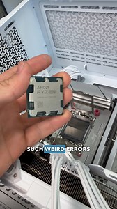 67K views · 1.2K reactions | CPU Over Voltage Error! #tech #reels #pcbuild #gamingpc #pc #repair #pcrepair #computerrepair #techtips | Matt's Computer Services | Facebook