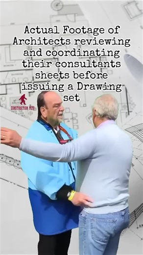 Construction Yeti on Instagram: "Dear Architects, Don’t be this guy. Please properly review, QC, and coordinate your sub-consultants drawings, specs, RFI responses etc. It is your job and will make for a much smoother construction project for everyone involved. Sincerely, Contractors, Owners, & even Engineers"