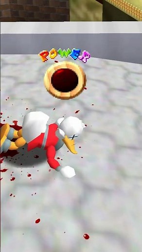 SCROOGE MCDUCK HAS A BAD FALL in SM64 #mario #supermariobros #mariobros #sm64 #nintendo #ducktales
