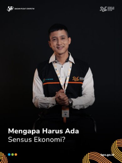Mengapa Harus Ada Sensus Ekonomi? Ekonomi terus berubah, usaha baru pun bermunculan, teknologi informasi berkembang pesat, dan potensi setiap daerah perlu dipetakan dengan data yang akurat. Melalui Sensus Ekonomi 2026, BPS mencatat seluruh aktivitas usaha di Indonesia sebagai dasar penyusunan kebijakan yang lebih tepat sasaran. BPS patuh terhadap ketentuan perundang-undangan dalam menjaga kerahasiaan data responden. Saat petugas sensus datang, yuk terima dengan baik dan berikan jawaban yang bena