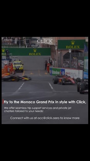 Experience the ultimate travel to the Monaco Grand Prix with Click Aviation Network, offering premium trip support services tailored to your preferences, including hassle-free planning, expert handling of logistics and permits, and luxurious private jet charters to ensure a smooth and comfortable journey to the most exciting event of the year. #ClickAviationNetwork #Formula1 #GrandPrix #Monaco #aviation #privateaviation #travel | Click Aviation Network