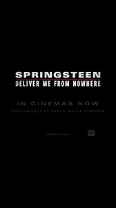🎸 The Boss is back on the big screen. Experience the passion, pain, and power behind Bruce Springsteen’s masterpiece — Springsteen: Deliver Me from Nowhere. A soul-stirring journey through the making of Nebraska, now showing exclusively at Ayala Malls Cinemas. Don’t miss this cinematic tribute to rock’s greatest storyteller. 🎥🔥 Get your tickets now 👉 sureseats.com #SpringsteenMovie #DeliverMeFromNowhere #AyalaMallsCinemas | Ayala Malls Cinemas