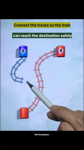 Can You Save the Train? 🚂 #shorts #railtrack #trainpuzzle #trackgame #gamingshorts #ytshorts #games