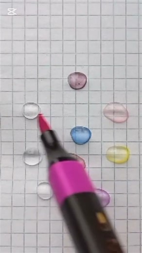 Ink Drop Dance – Soft Colors on Grid