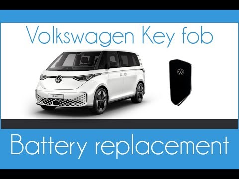 Key fob battery replacement for Volkswagen ID Buzz