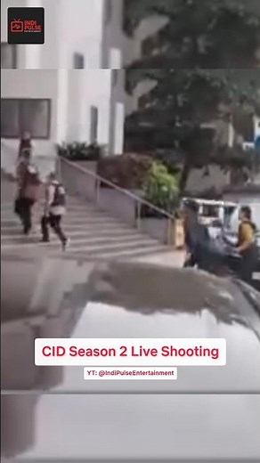 CID Live Shooting 🔥| CID Season 2 BTS #cid #cidreturns #abhijeet #daya #purvi #pankaj #cidisback