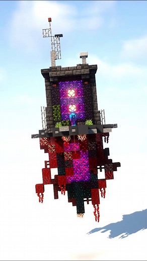 Stranger Things Portal Design in Minecraft