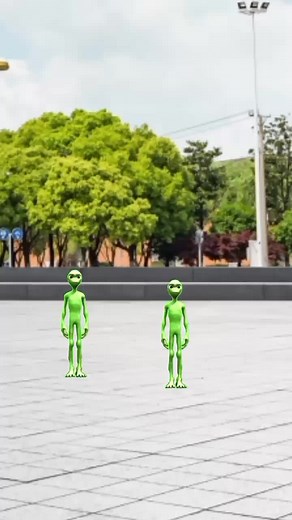 Dance Moves Inspired by Green Aliens