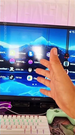 Jogos de Nintendo Switch no Setup Dex ficam lindos #setupdex #nintendoswitch #s20fe