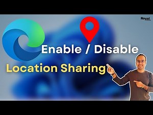 🌐 How Enable or Disable Location Sharing in Edge Browser 📍